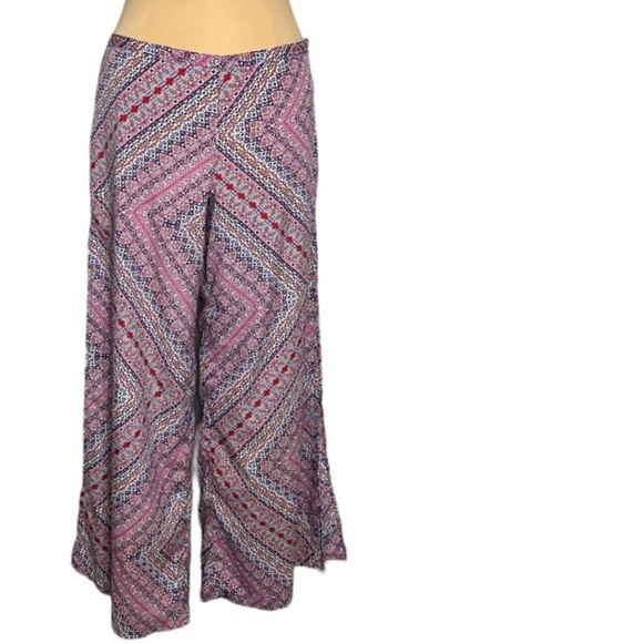 Jessica Simpson Kenny Slit Wide Leg swim suit cover up Pants - Picture 3 of 11